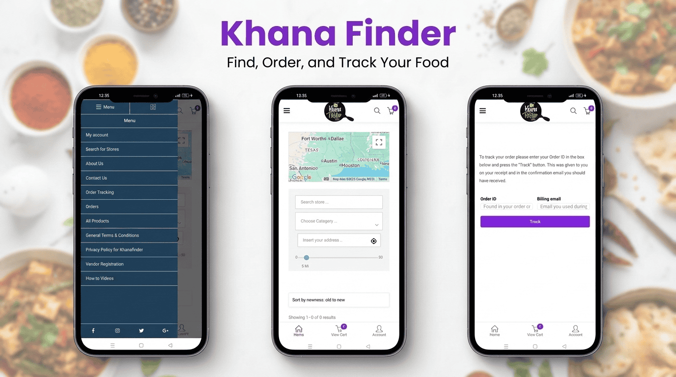 Khana Finder